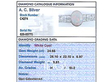 Boxed Opal Bracelet Antique UK Grading Card