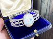 Boxed Opal Bracelet Antique UK