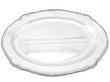 Silver Meat Platter Ruler