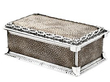 Omar Ramsden Box in Shagreen