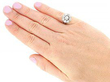 Old European Diamond Cluster Ring