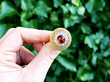 garnet and diamond ring
