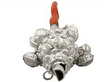 Antique Victorian Sterling Silver Baby Rattle