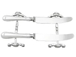 20th Century Silver Knife Rests