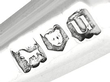 20th Century Silver Knife Rests