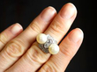 Art Deco Pearl Ring On Finger