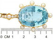 Edwardian Aquamarine Pendant 