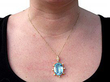 Edwardian Aquamarine Pendant 