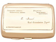 Rose Gold Cigarette Case reverse