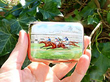 Rose Gold Cigarette Case outside