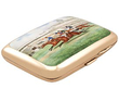 Rose Gold and enamel Cigarette Case Antique