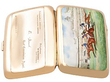 open Rose Gold Cigarette Case Antique