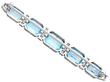 Zircon Bar Brooch Art Deco