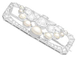 Pearl and Diamond Art Deco Brooch 