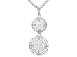 1930s Diamond Drop Pendant 