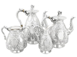 19th century sterling silver tea set