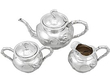 Chinese Silver Tea Set
