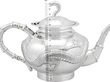 Chinese Silver Tea Set