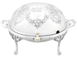 Antique Silver Warming Dish