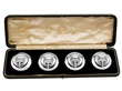 Silver Menu Holders Antique
