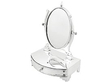 Edwardian Silver Jewellery Box with Mirror