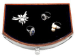 Edwardian Silver Jewellery Box with Mirror