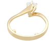 0.4 carat Diamond Ring Yellow Gold