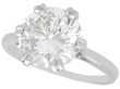 3.03 Carat VVS Diamond Ring
