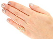 Wearing Vintage Trillion Cut Diamond Ring 