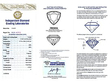 Vintage Trillion Cut Diamond Ring Certificate