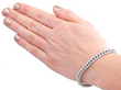 Wearing Image of 1970s Gold Diamond Bracelet