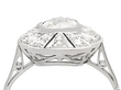 Old Cut Diamond Platinum Ring 1930