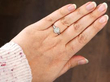 French Diamond Solitaire Ring