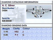 Antique VS2 Diamond Solitaire Grading Card