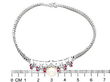 Ruby and Diamond Bracelet White Gold
