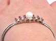 Wearing Vintage Ruby Bracelet