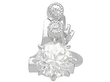 Old Cut Diamond Earring