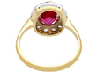 Vintage Ruby Dress Ring