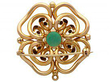 Chalcedony and Gold Pendant