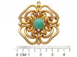 Chalcedony and Gold Pendant