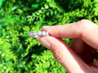 Vintage Diamond and White Gold Full Eternity Ring