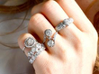 Wearing Vintage Diamond and White Gold Full Eternity Ring