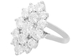 Marquise Shaped Multi Diamond Ring