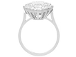 Marquise Shaped Multi Diamond Ring