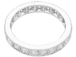 18ct White Gold Eternity Ring Vintage