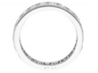 18ct White Gold Eternity Ring Vintage