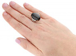 wearing Star Onyx Ring with Diamonds