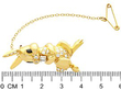 Vintage Rabbit Brooch with Diamonds