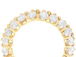 Double Row Diamond Eternity Ring For Sale 