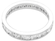 Baguette Cut Diamond Eternity Ring UK